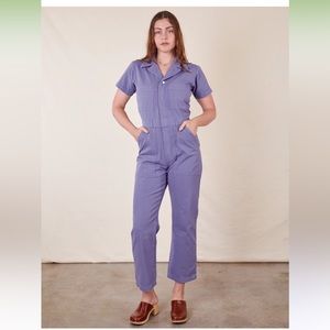 Big Bud Press Short Sleeve Jumpsuit XS Purple